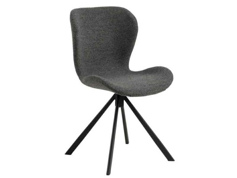 Krzesło obrotowe Batilda antracytowe Monza 130 - ACTONA